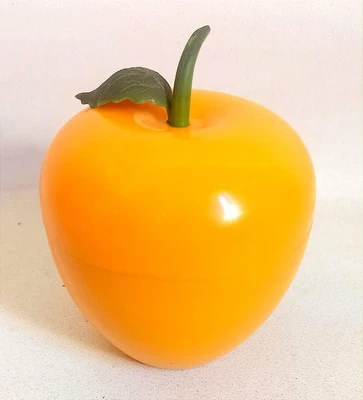 Seau à glace forme orange Années 70 Hauteur 17 cm - Photo 1/4