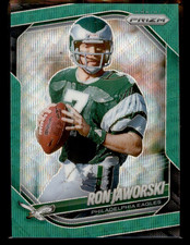 2025 Panini Prizm Ron Jaworski Green Wave #207