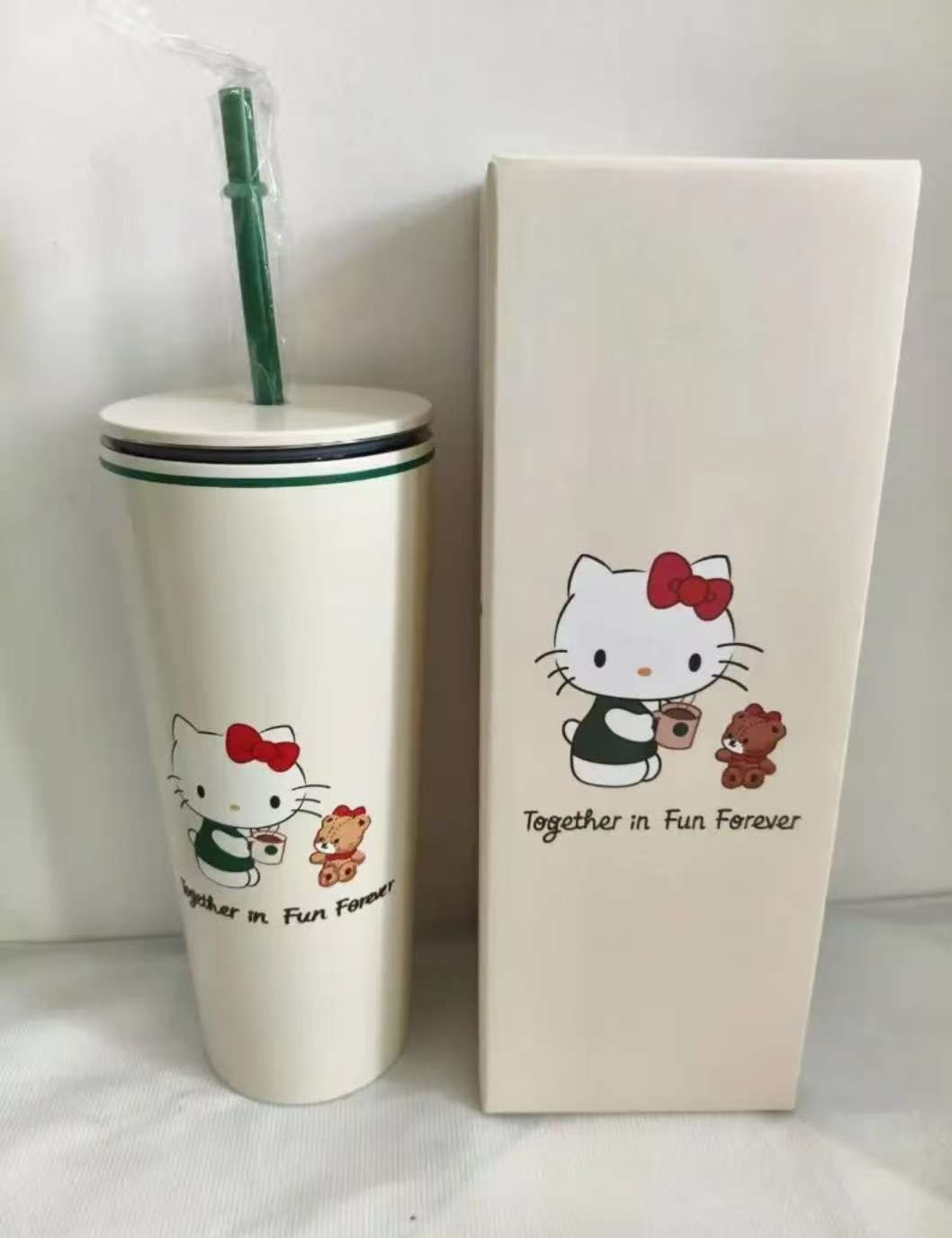 2025 Starbucks Hello Kitty 50th Anniversary Cup 473ml/16Oz Christmas Gift NEW