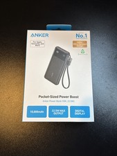Anker 10,000 mAh 22.5W Digital Display Portable Fast Charger Battery Power Bank