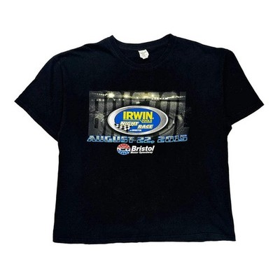 Irwin Tools Night Race Keya Nascar T-Shirt - XL schwarz Baumwolle