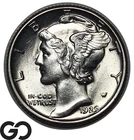 1929-S Mercury Dime, Lustrous Gem BU++