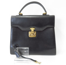 Autentica borsa a tracolla vintage Gucci in pelle a 2 vie I#48330