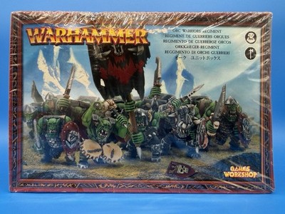 2006 Sealed Box Orc Warriors Regiment Warhammer OOP Games Workshop