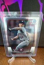 2023 Bowman Chrome - Hunter Brown #69 (RC)