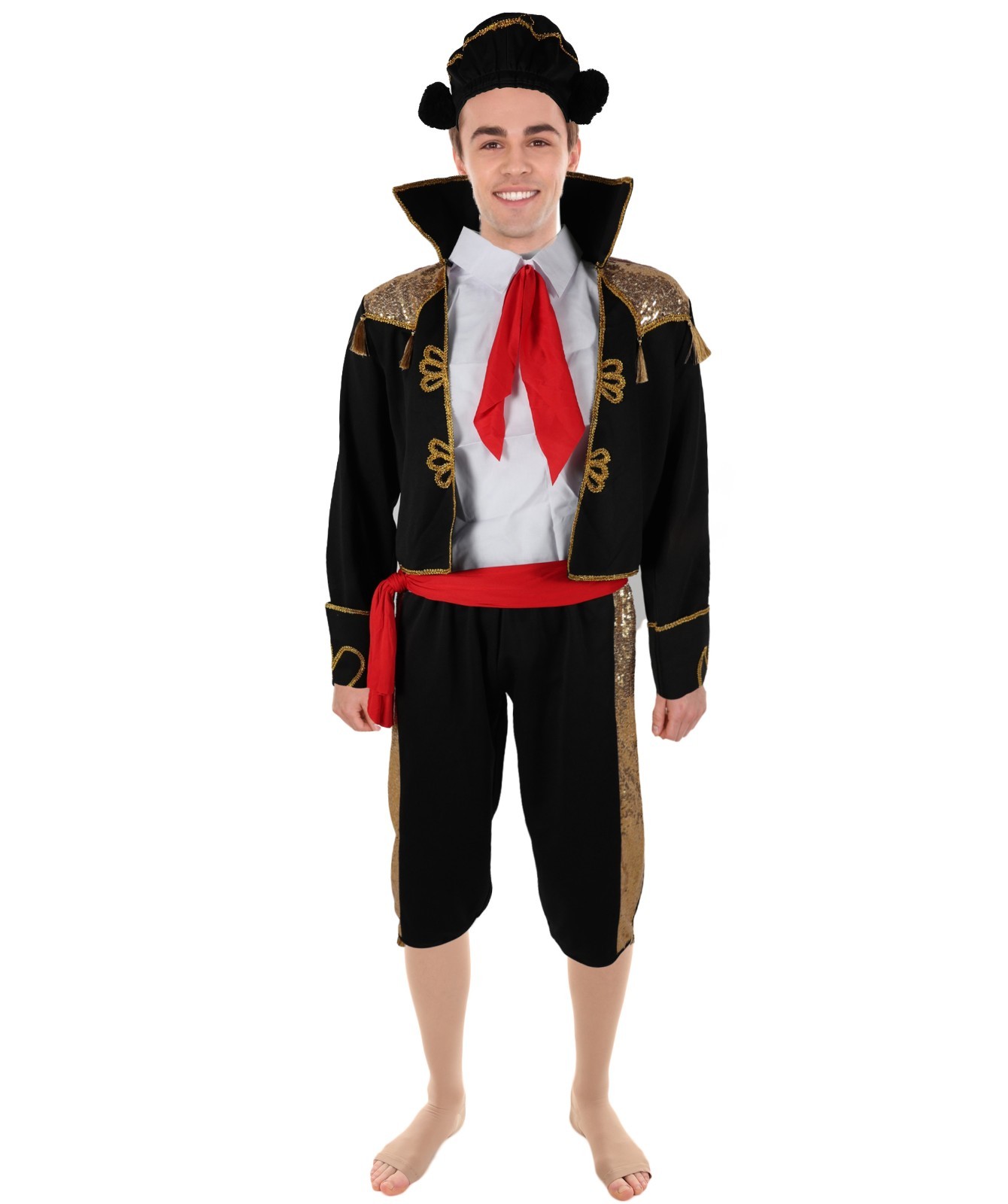 Disfraz Matador - Gorra Torero Español, Mukup, Pantalón, Camiseta