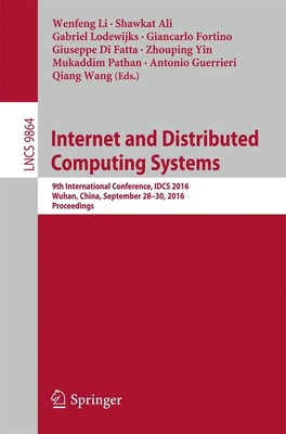 Wenfeng Li (u. a.) | Internet and Distributed Computing Systems | Taschenbuch