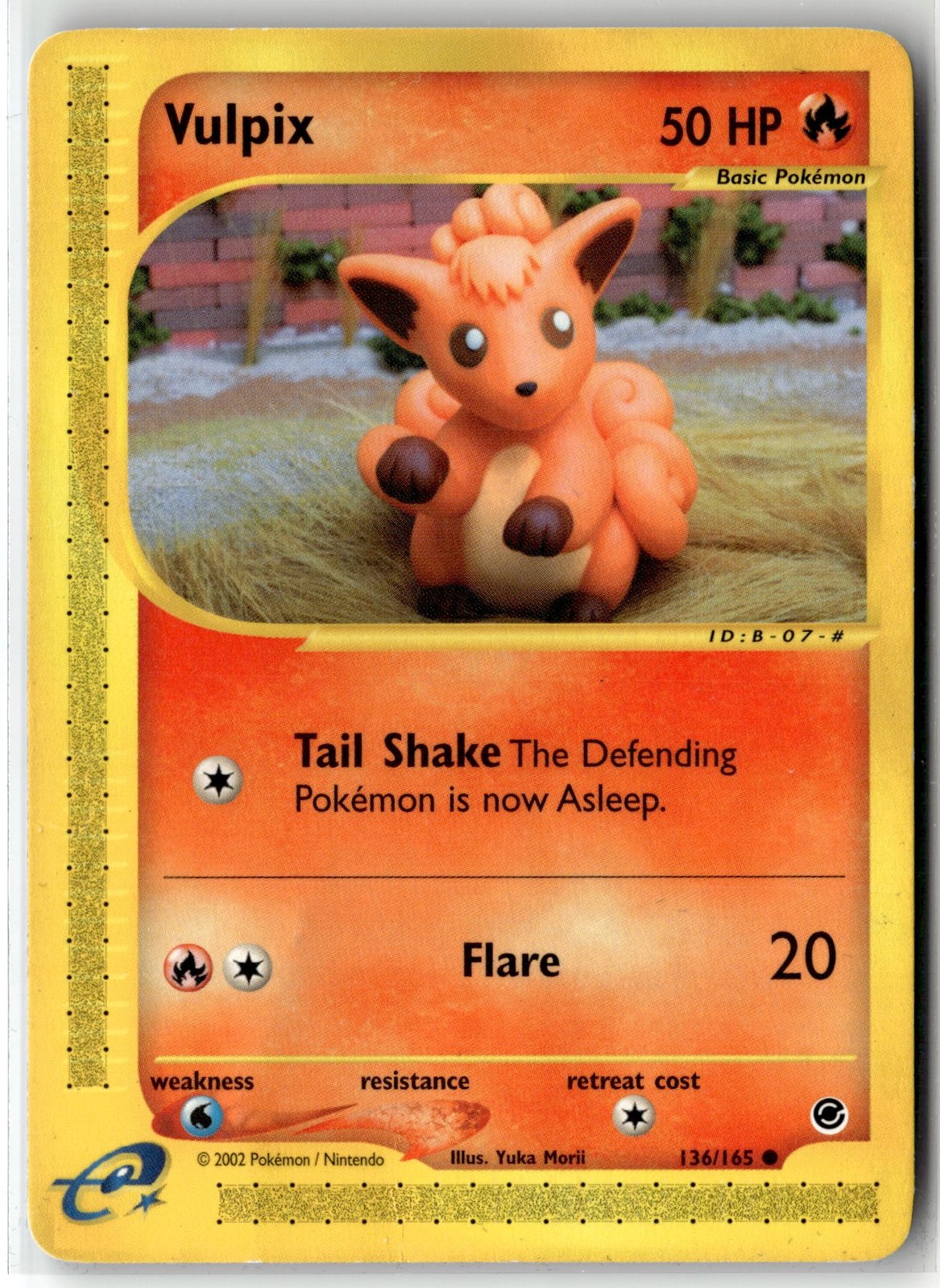 Vulpix ⭐️ 136/165 Common Expedition Base Set 2002 Pokemon NM