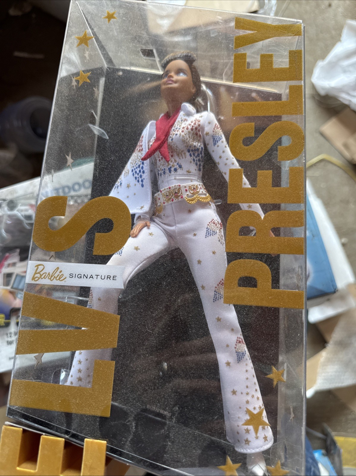 2021  Barbie as Elvis Presley Signature Gold Label New In Box