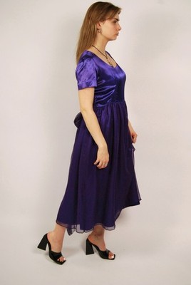 dark blue formal dress long A Line Long Sleeves V Neck Dark Blue Prom Dresses With Appliques PFP05 –  Promfast main image 0