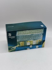 WMF Zigarettenkasten Box 70er Jahre Plexiglas  versilberter Deckel Sammler RAR !