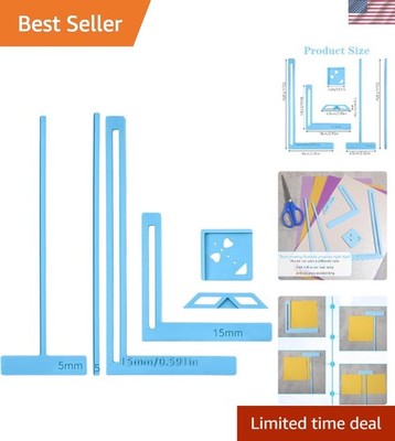 6-Piece Bookbinding Tool Kit for Effortless DIY Journal and Scrapbook Creation