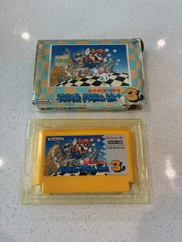 Super Mario Bros 3 Nintendo Famicom FC 1988 W/ Box US Seller