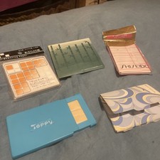 5 x Japanese Oil Blotting Paper And Film; Aburatorigami and Aburatorifirumu