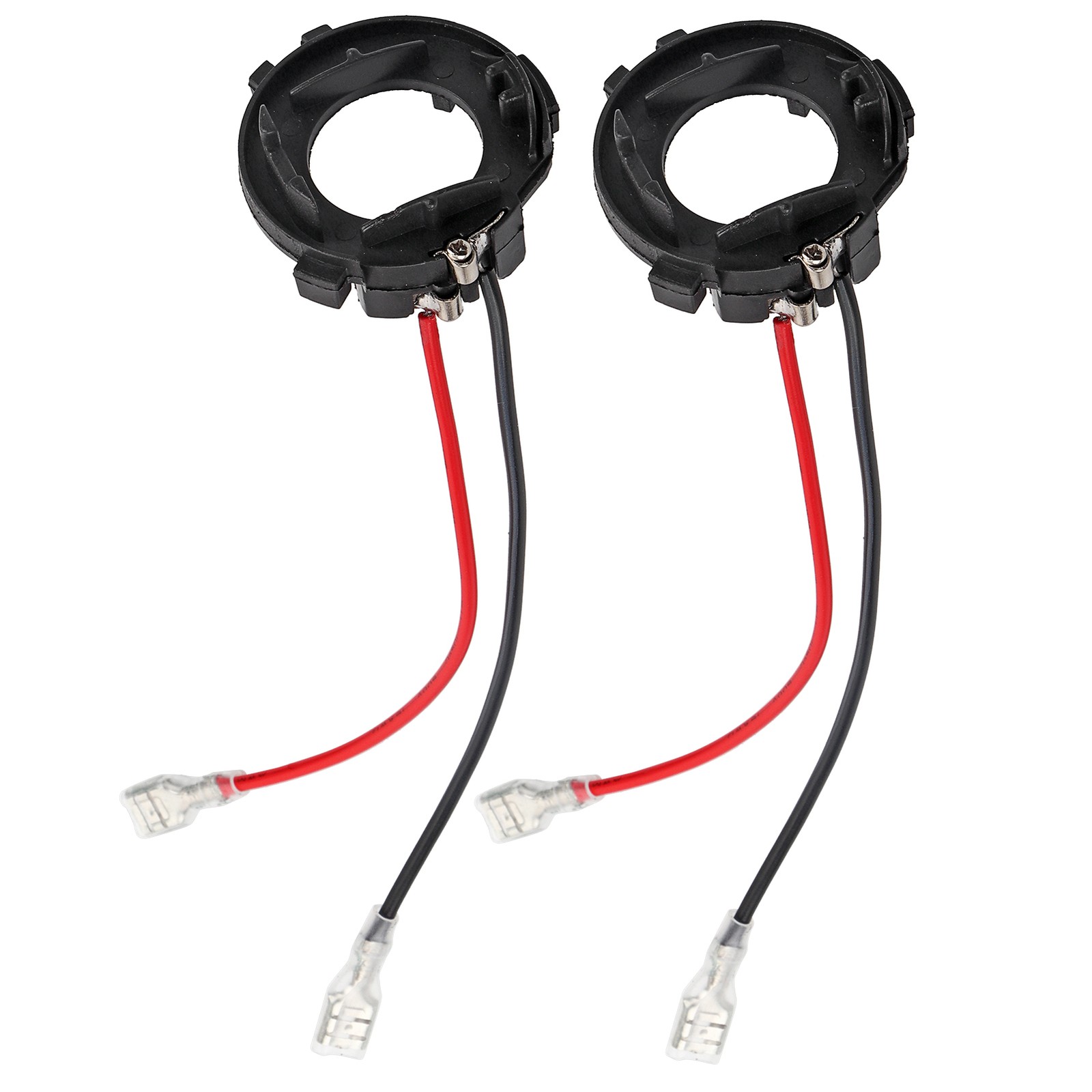 1 Pair H7 LED Headlight Bulbs Adapter Retainer Holder For MK7^UK