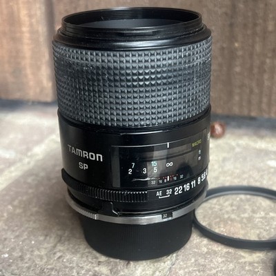 Tamron 52BB 90mm f2.5 SP NIKON MOUNT Macro Adaptall Caps & Filter Super Nice !!