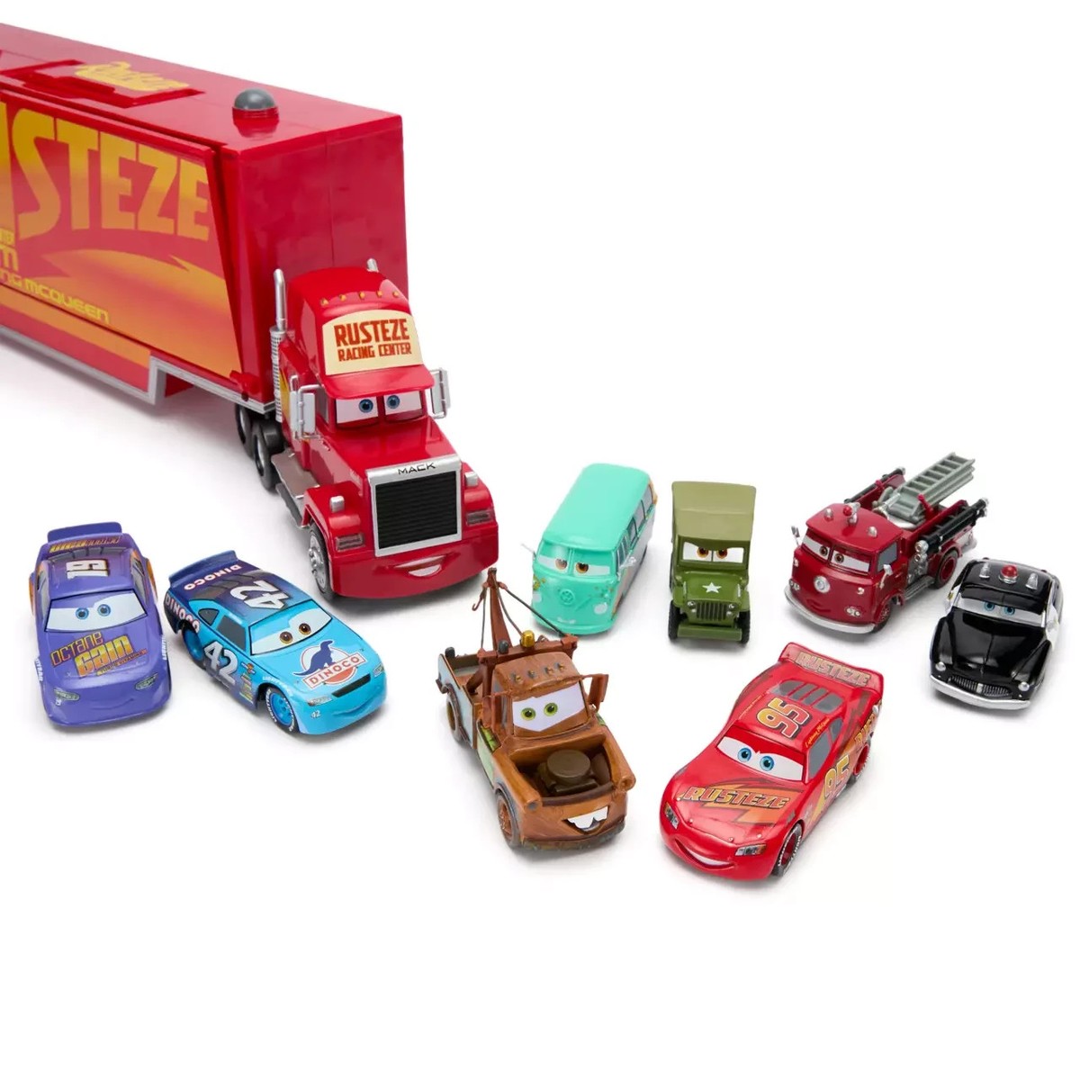 Disney Parks 2025 Pixar Cars Mack Hauler Truck Vehicle Playset