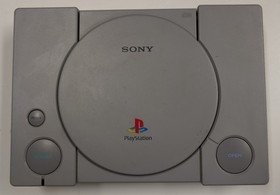 Sony PlayStation 1 PS1 Console Controller TV and AC Cords Tested & Working