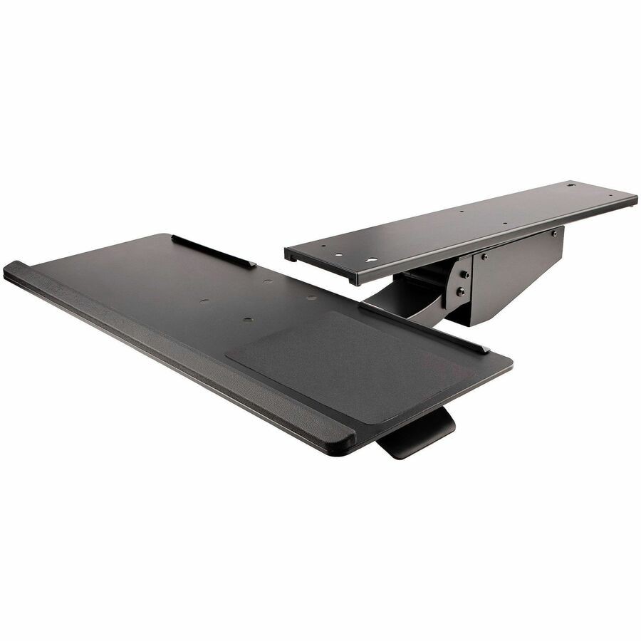 StarTech Under Desk Keyboard Tray, Height Adjustable Keyboard and Mouse Tray