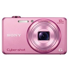 Sony Cyber-shot DSC-WX200 Pink Digital Camera 18MP 10x Optical Zoom Auto Focus