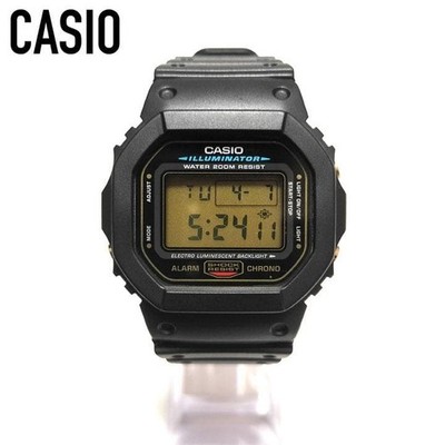 Casio G-Shock DW-5600E Gold Button Discontinued Watch 1.7 in Face Width