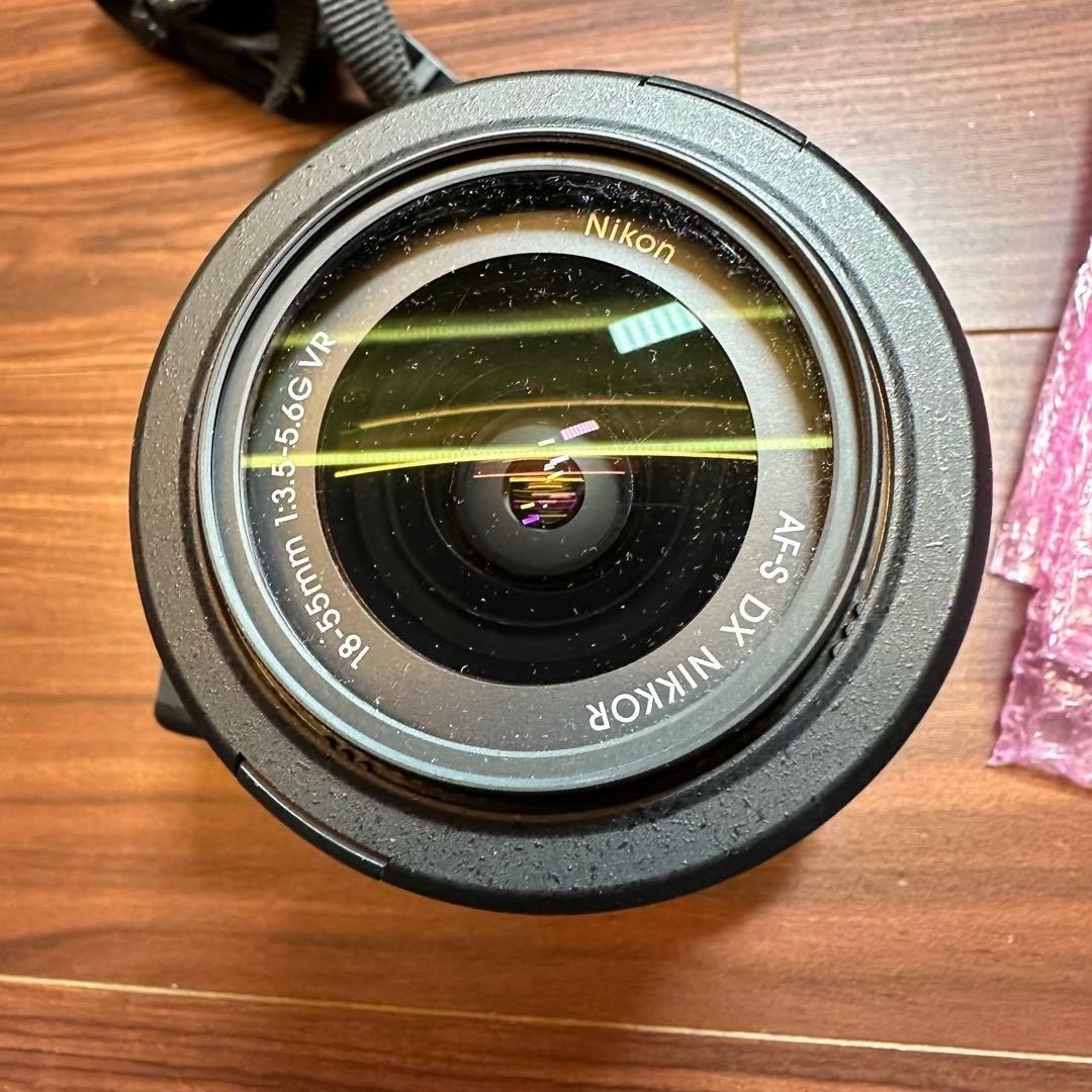 デジタルカメラ NIKON D5100 18-55 VR Kit Nikon D D5100 16.2MP Digital SLR Camera - Black (Kit w/ AF-S DX VR