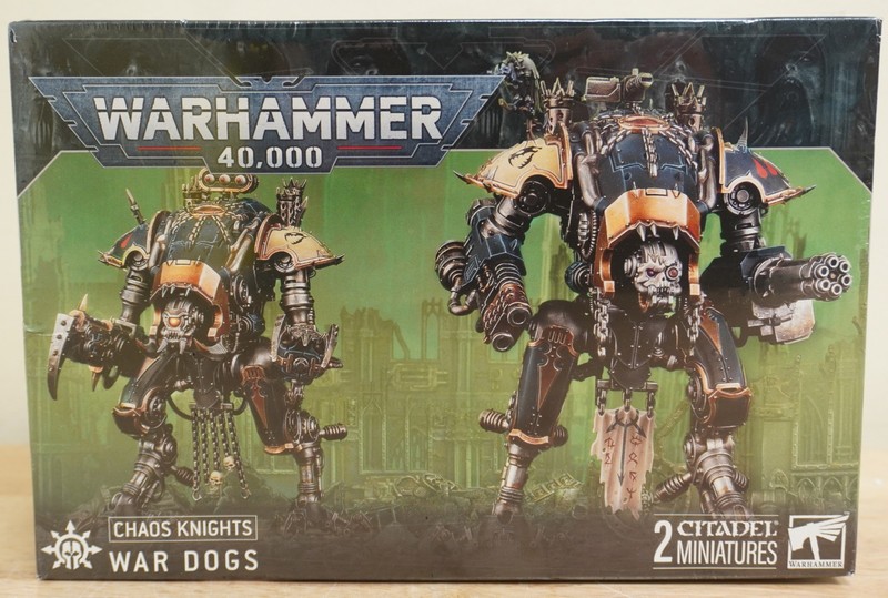 Warhammer 40K Chaos Knights War Dogs 2 Citadel Miniatures