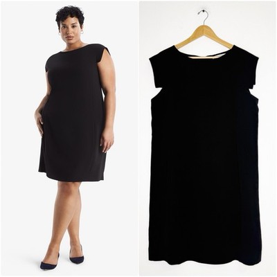 MM.LaFleur The Sarah Dress Black Knee Length Size 1X