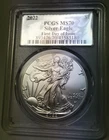 2022 .999 Silver American Eagle - PCGS MS70 FDOI First Day of Issue