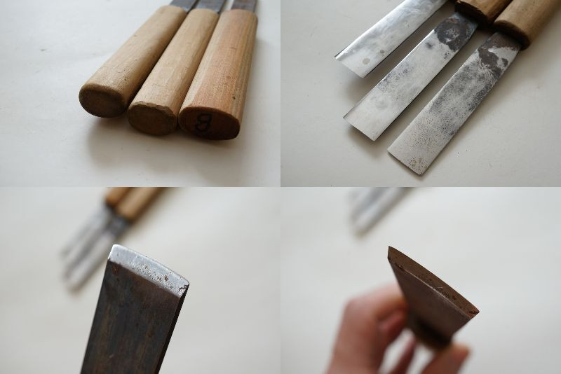 Nomi Chisel Woodworking Tool 2423 6 Set of 3 24mm R Nomi Chisel Woodworking Tool 2423 6 Set of 3 24mm R