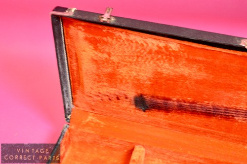 Vintage 1967 - 1972 Fender Stratocaster / Telecaster Hard Case "Tail" Logo Tele - Picture 2 of 15