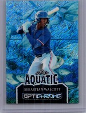 Sebastian Walcott 2025 Leaf Optichrome Baseball 1/1 Pre Production Proof