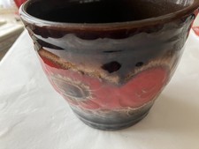 Fab Vintage  West Germany Pottery:  Scheurich Vase/Planter.  887-12