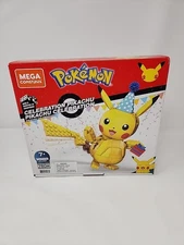 MEGA Construx CELEBRATION PIKACHU 25th Anniversary Pokemon NEW  280 pcs