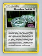 Mysterious Fossil STAMPED Holon Phantoms 92/110 LP Pokemon 2006