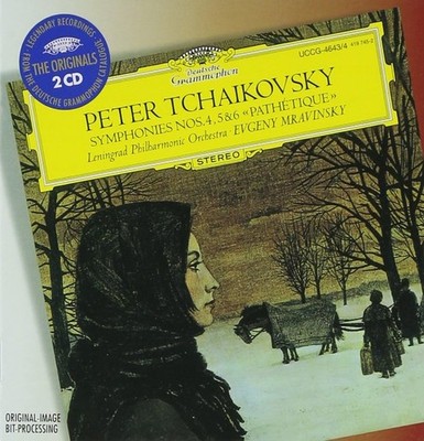 CD Tchaikovsky: Symphonies Nos.4-6 Japan Evgeny Mravinsky Music (CDs) Album
