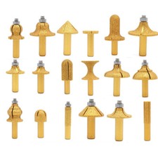 Brazed Diamond Stone Marble Grinding Edge Router Bit 23 Models - Choose Type