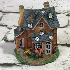 K’s Collection House Figurine Country Estate For Miniature Village 