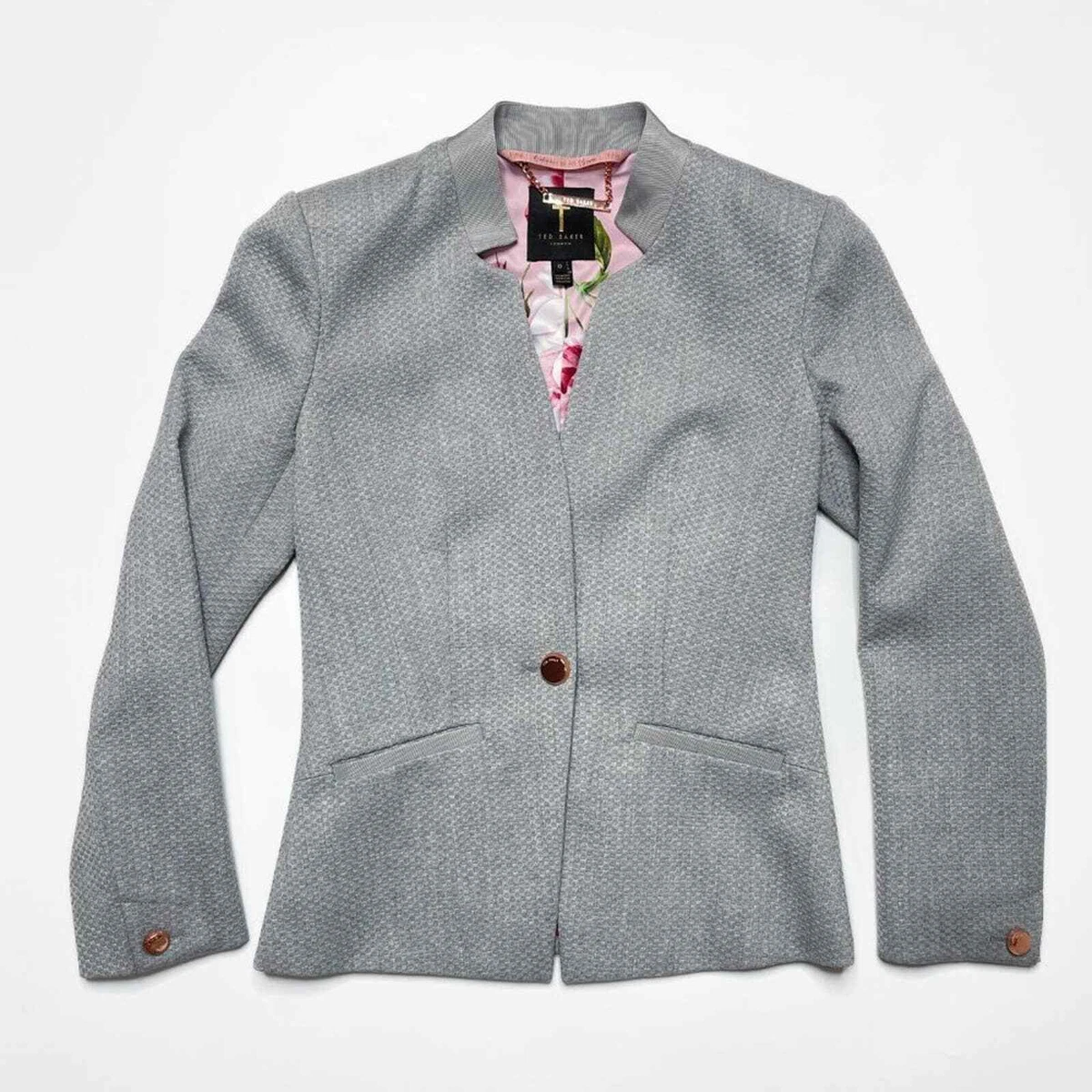 Ted baker grey clearance blazer