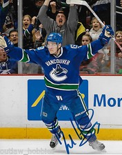 Vancouver Canucks Bo Horvat Signed Autographed 8x10 NHL Photo COA MM
