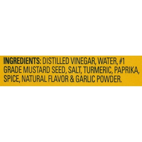 French's Classic Yellow Mustard, 105 Oz - One 105 Ounce Bulk Container of Tangy - Picture 8 of 8