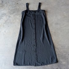 Everlane Japanese Goweave Picnic Midi Dress Black size 4