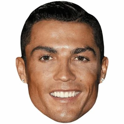 CELEBRITY-CUTOUTS Cristiano Ronaldo (Smile) Masques de celebrites