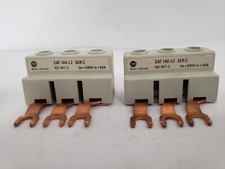 ALLEN BRADLEY 140-L2 TERMINAL LINK 3-PHASE 63A 600V SER C LOT OF 2 