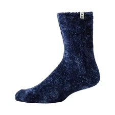 Womens UGG Leda Cozy Socks - Navy, One Size [1105572]