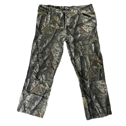 Size:44 MARK & LONA Androna Stretch Pants Camouflage Pattern White