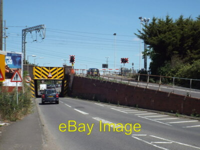 Foto 6x4 Straßenbrücke und Bahnübergang Manningtree Es gibt zwei Wege f c2015