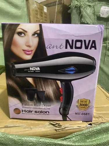 Secador de pelo: se puede utilizar en cabello seco o húmedo secador NOVA 3000 vatios - Foto 3 de 8