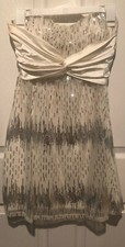 Womens Party/cocktail Strapless Dress Size 3