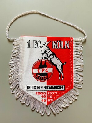 Fanion Vintage FC Koln - Allemagne - Collection Wimpel Football
